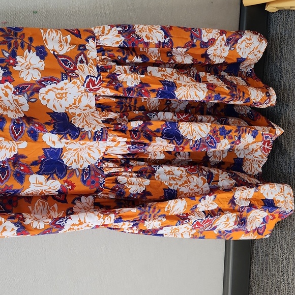 Emme Marella Floral Maxi Dress Size 2 - Picture 15 of 16